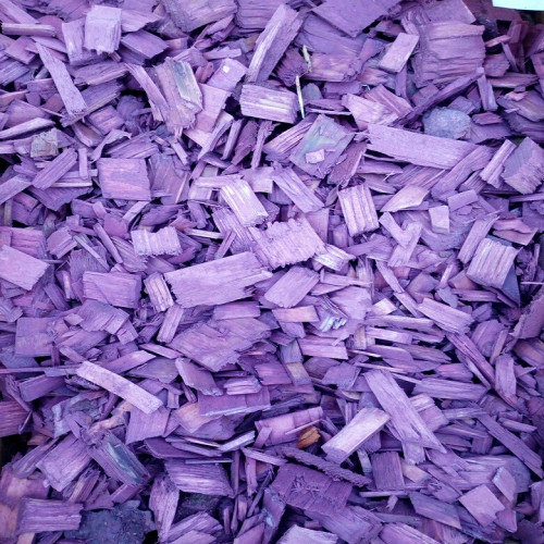 Декоративная щепа фиолетовая 60л. 